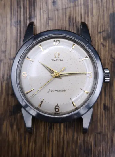 Omega Seamaster Dennison. Manually wound cal
