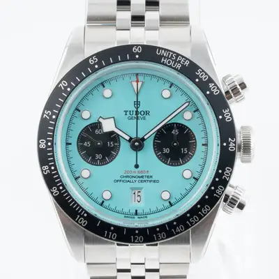 Tudor Black Bay Chrono "Flamingo Blue"