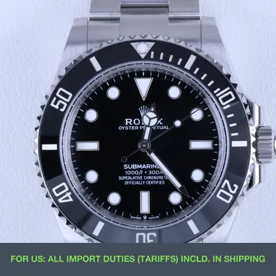 Rolex Rolex Submariner 124060 41mm Black Dial Full Set New box papers 2026