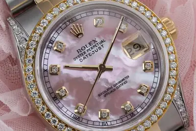 Rolex Datejust Pink Mother of Pearl