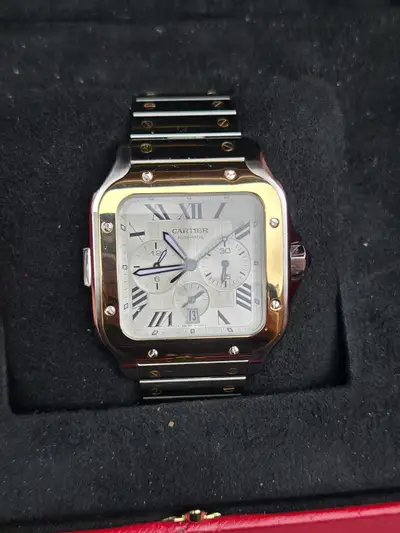 Cartier Santos de Cartier Silver W2SA0008