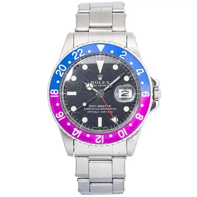 Rolex GMT Master 1675 Oyster Stainless
