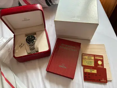 Omega Seamaster Pro LARGE Black Diver