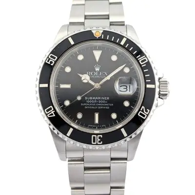 Rolex 168000 Submariner Date Triple Zero