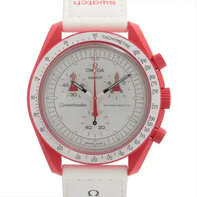 Omega x swatch Speedmaster missions Toe