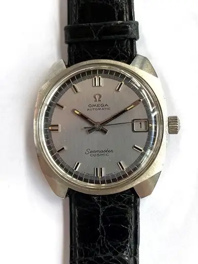 Omega Seamaster Cosmic Leather