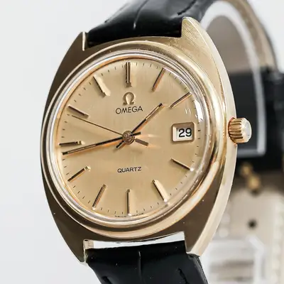 Omega *NEAR OMEGA Seamaster Cal.1370 Push Gold