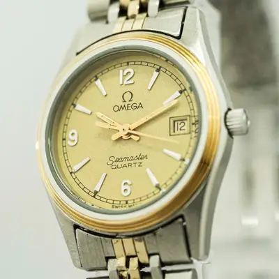 Omega Seamaster Cal.1380 Date Gold Swiss