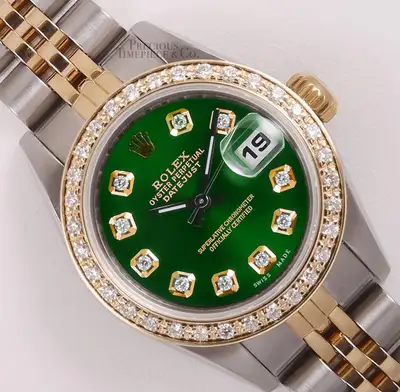 Rolex Datejust 18K Two-Tone Jubilee Diamond