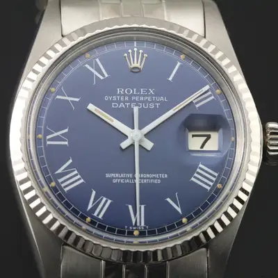 Rolex DATEJUST 1601 WHITE GOLD& STAINLESS