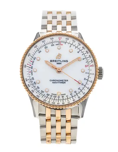 Breitling Navitimer 36 U17327 Steel Rose