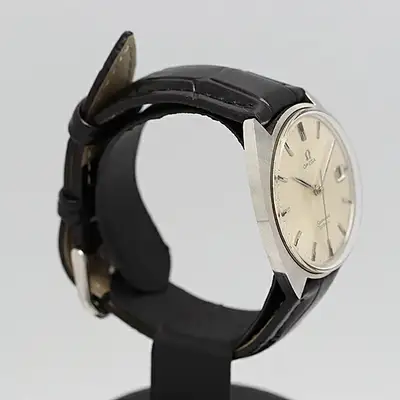 Omega Seamaster Cosmic Winding Black Leather