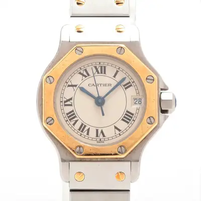 Cartier Santos Octagon W2001683 SS×YG SS×YG