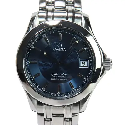 Omega Seamaster Jacques Mayol SS Navy
