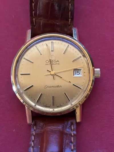 Omega Seamaster, 3-Zeiger With Date, Leather