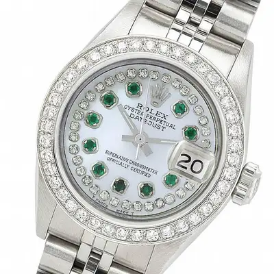 Rolex Datejust Steel String Diamond Bezel