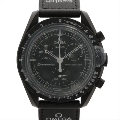 Omega x swatch Speedmaster missions Toe