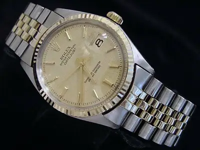 Rolex Datejust 2Tone Yellow Gold Stainless