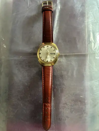Omega Seamaster Gold Plated Good Working