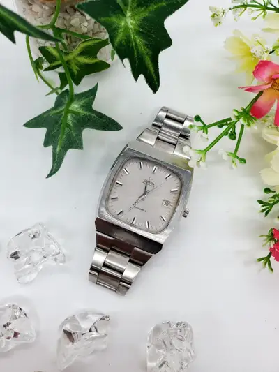 Omega Seamaster TV Screen Stainless Steel