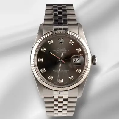 Rolex Datejust Steel Fluted Jubilee