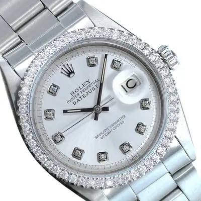 Rolex Datejust Stainless Steel 1.80ctw Diamond