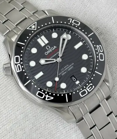 Omega Seamaster Ceramic Diver Black CoAxial