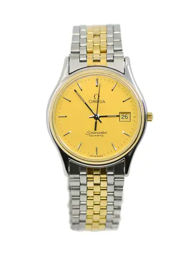 Omega Seamaster Two Tone Stainless Steel