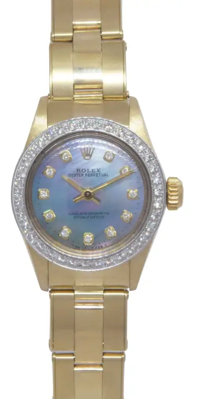 Rolex Oyster Perpetual 14k Yellow Gold
