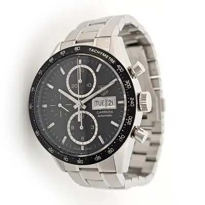 TAG Heuer Carrera CV201AG Day-Date SS