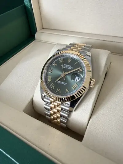 Rolex Datejust 41 Olive Green Release