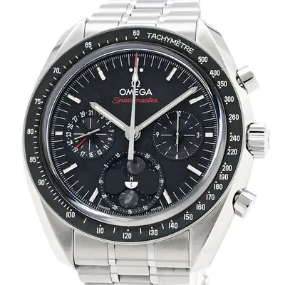 Omega OMEGA Speedmaster Moonphase 304.30.43.52.01.001 Black Men's Used Watch #41014
