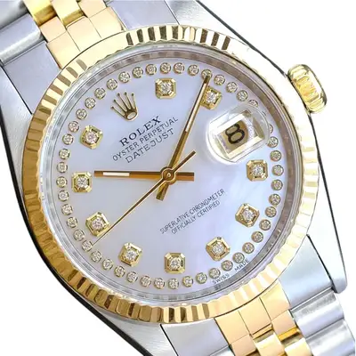 Rolex Datejust Two-Tone White MOP 18KY