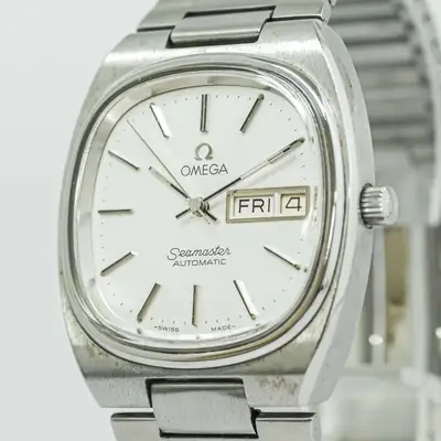 Omega Seamaster Cal.1020 Silver Day/Date TV