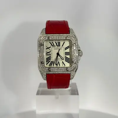 Cartier Santos Santos 100 Approx. White
