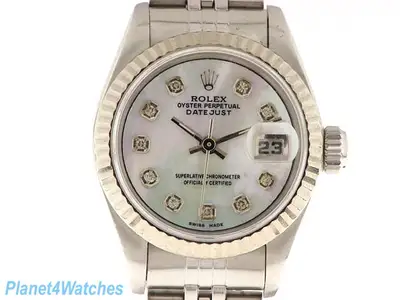Rolex DATEJUST STAINLESS STEEL DIAMOND ROLEX
