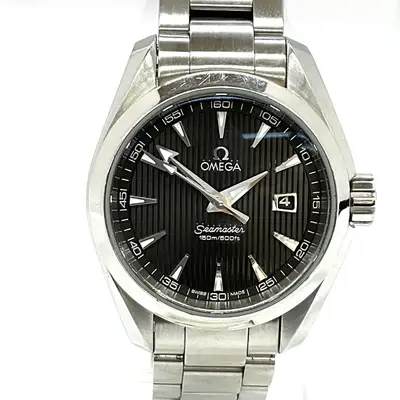 Omega Seamaster Aqua Terra Silver W/Bracelet