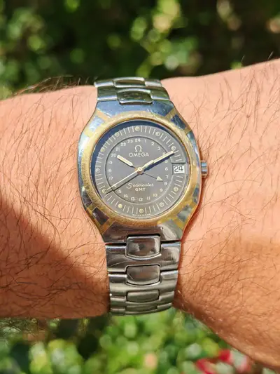 Omega Seamaster Polaris GMT 18k Gold