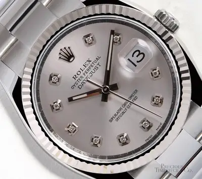Rolex Datejust Stainless Steel Oyster 18K