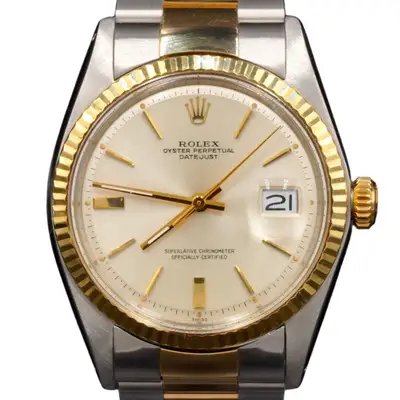 Rolex Datejust 2Tone Yellow Gold and