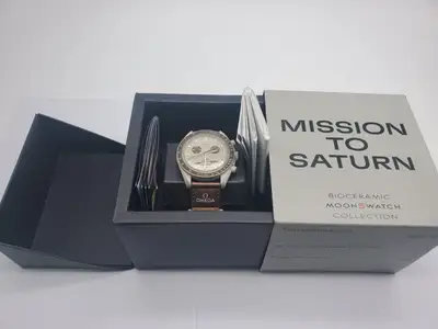 Omega x Swatch Mission To Saturn