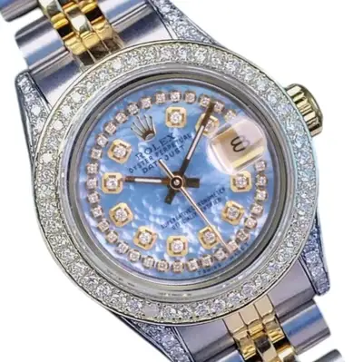 Rolex Datejust Two-Tone Gold Steel Blue