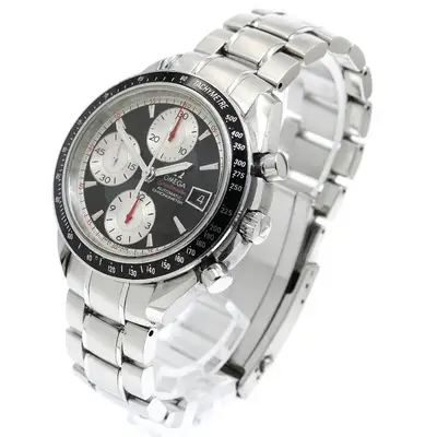 Omega OMEGA WATCH SPEEDMASTER DATE 3210.51 STAINLESS STEEL AUTOMATIC BLACK DIAL Used