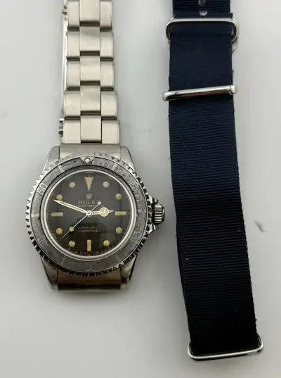 Rolex Submariner 5513 -66 Tropical Gilt