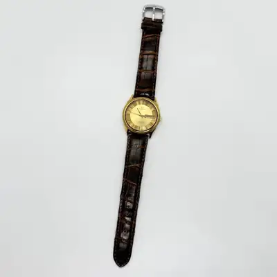 Omega Seamaster 1425 Gold Leather 37