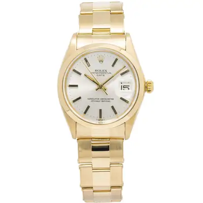 Rolex Date 1500 Oyster Yellow Gold