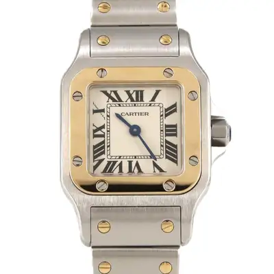 Cartier Santos Galbe SM Two-tone W20012C4