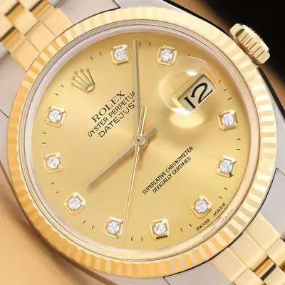 Rolex DATEJUST TWO TONE 18K YELLOW