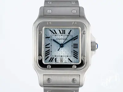 Cartier Santos Galbee Ice Anniversary Ed