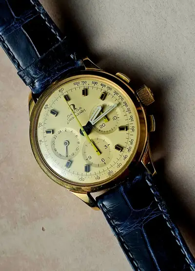 Omega Unusual Omega Seamaster Chronograph Big Crown